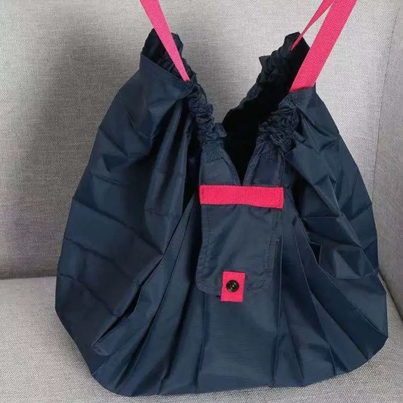和風折りたたみ収納軽量環境に優しい収納袋ハンドバッグ旅行バッグ衣類荷物大容量|undefined