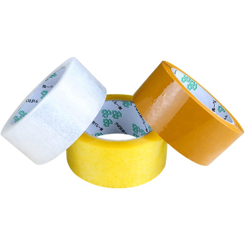 Cinta de 4,5 cm cinta transparente amarilla cinta de embalaje expreso de impresión de embalaje de papel caja de sellado cinta transparente