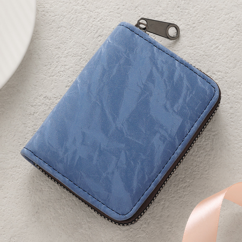 Nueva bolsa de tarjetas de órgano femenina pequeña y exquisita anti-damagnetizante anti-robo cubierta de tarjetas deslizantes masculinas multi-carjeta cubierta de tarjetas bancarias de gran capacidad