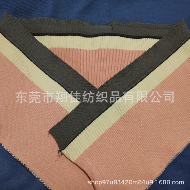 横机提花罗纹 橄榄球服横机罗纹 时装2*2 卫衣下摆  外套下摆螺纹