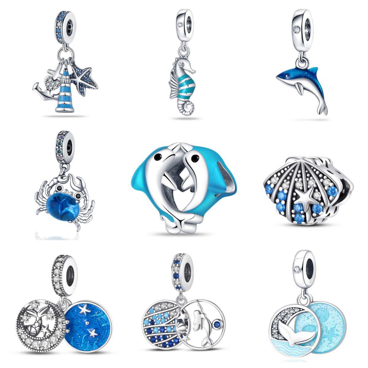 Ocean Dolphin Charm