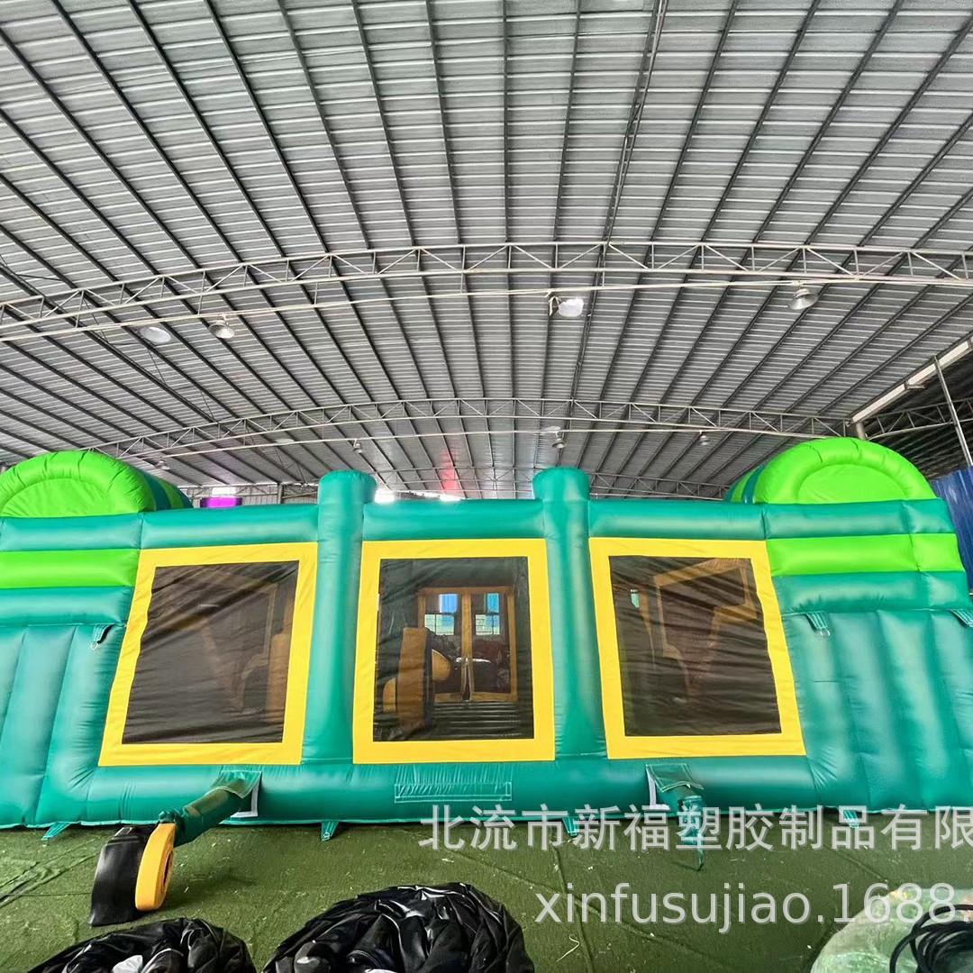 Trampolín infláble de árbol de coco gran castillo infantil paraíso trampolín castillo traviesos deslizante barraca de bombas barraca castillo infláble