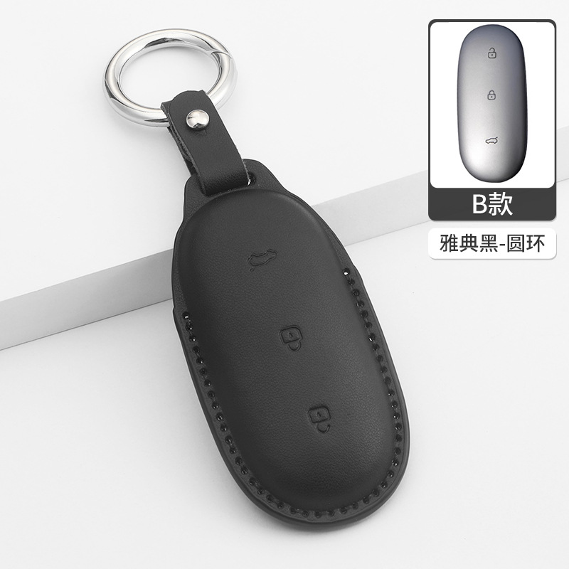 모델 B 아이디얼 3버튼 [아테네 블랙 + 링]