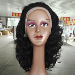 ���L���¿����lcurly wigsǰ�ٽzŮ�^��13X4��ɫ������l�ٰl�l��
