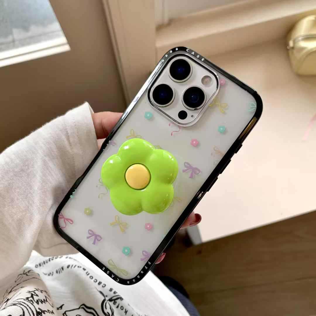 Pequeñas flores de lazo de nicho frescas para Apple 15Pro/16Pro funda para teléfono móvil 14PM nuevo 13 femenino 16PM