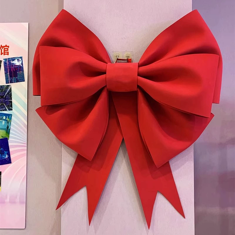 Свадебный большой лук декоративная сеть красная свадебная комната