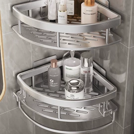 浴室角架;毛巾环/杆/架;卫浴置物架