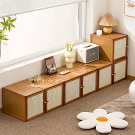 Tủ cửa sổ lồi kèm tủ 1688 bộ sách mua hàng_2026 hướng dẫn tùy chỉnh mùa thu