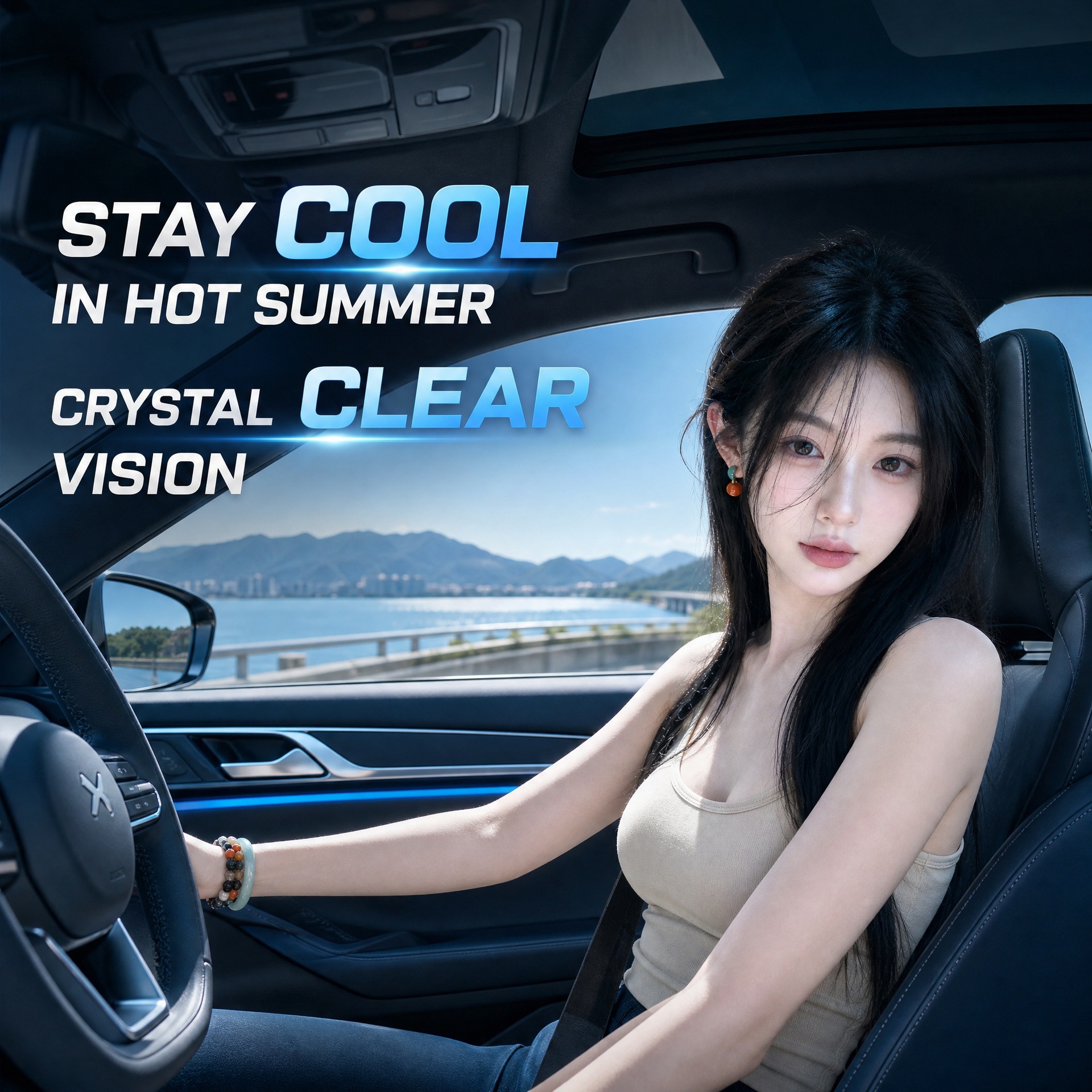 Source Factory Car Solar Film Nano Ceramic Film High Heat Insulation 99% Sun Protection Car Window Glass Film Wholesale