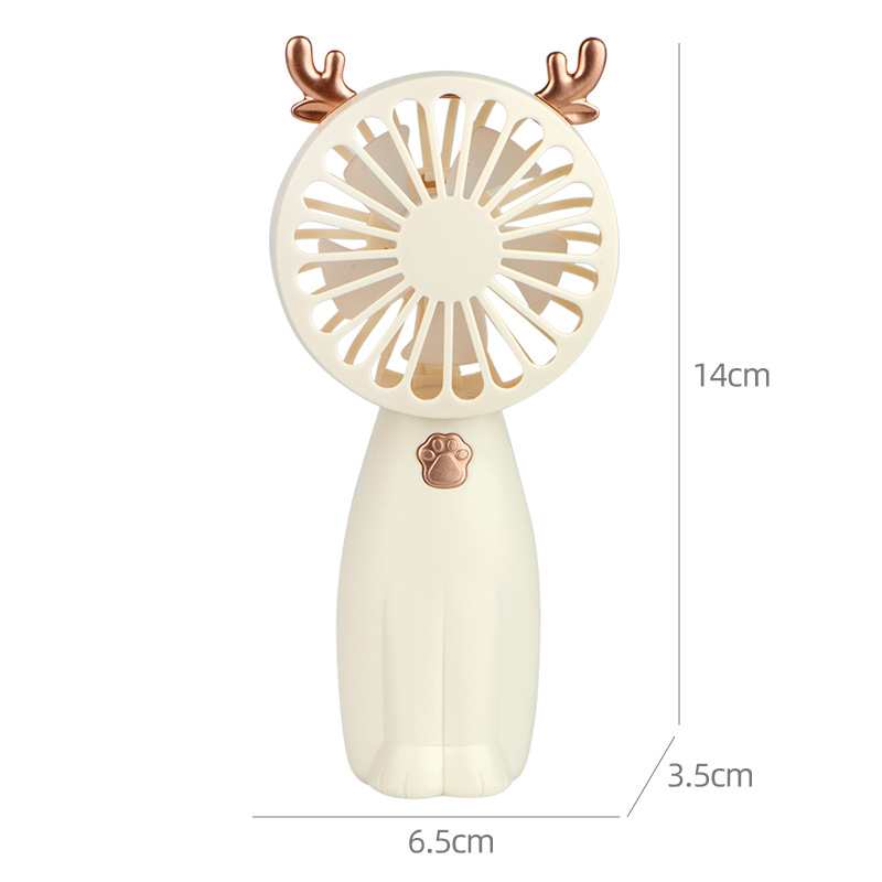 Cartoon air fan for students