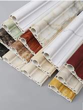 仿大理石线条背景墙边框窗户门洞过道垭口包边电梯门套石塑门套线