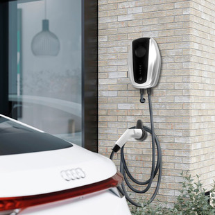 Factory Direct Sales of New Energy Type2 European Standard Wall-Mounted Charging Stations, Plug and Charge, Can Be Controlled by Mobile Phone + Swipe Card