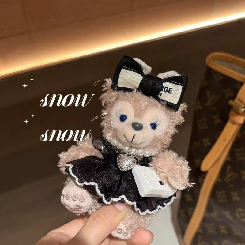 ネットセレブ人気クロスボーダーシャーリーローズぬいぐるみペンダントガールハートキーホルダーかわいい人形ランドセル小さなペンダント|undefined