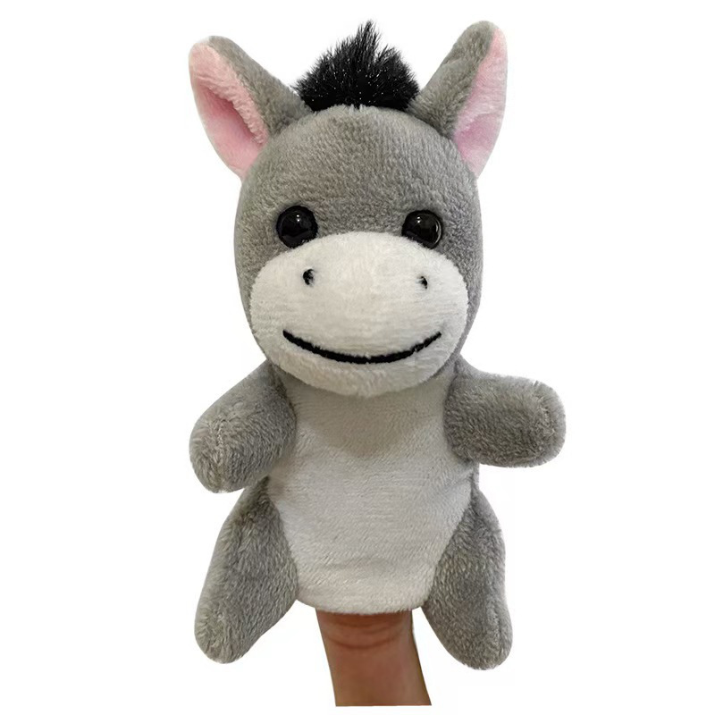 Nuevos productos transfronterizos muñecas de dedos para bebés tranquilizadores muñecas de dedos para niños cuentos de infantes Educación temprana