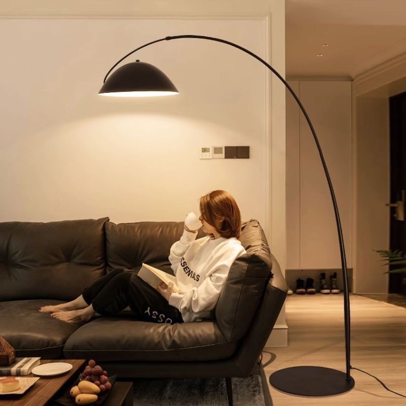 钓鱼灯沙发灯卧室北欧极简创意轻奢后现代氛围立式台灯客厅灯落地