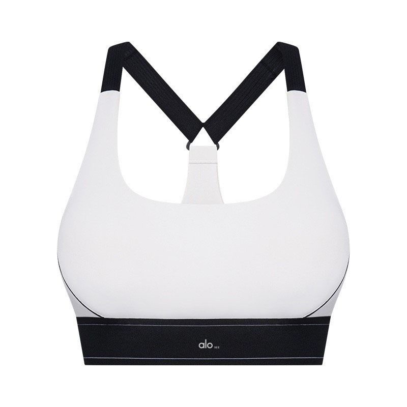 LOSCO cintura alta elevación de cadera acondicionamiento físico panty de alta resistencia antichoque ropa interior deportiva de colación desnuda sensación de yoga set