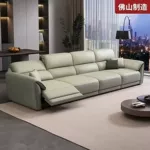 靠墙头层真皮太空舱电动真皮沙发智能舱可调节功能电动沙发