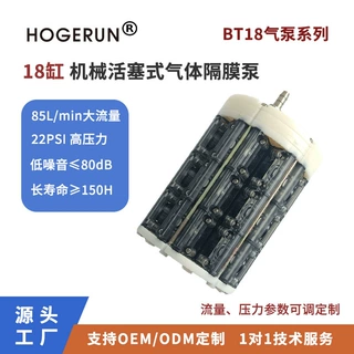 工厂直供定制大流量隔膜泵高压气泵浆板帐篷抽充泵芯强自吸负压泵
