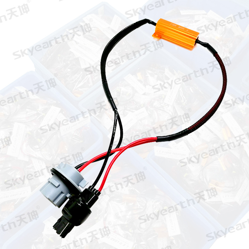 Fábrica al por mayor luz de freno resistor decodificador 7440LED eliminador de fallos de dirección sola línea de decodificación de resistencia