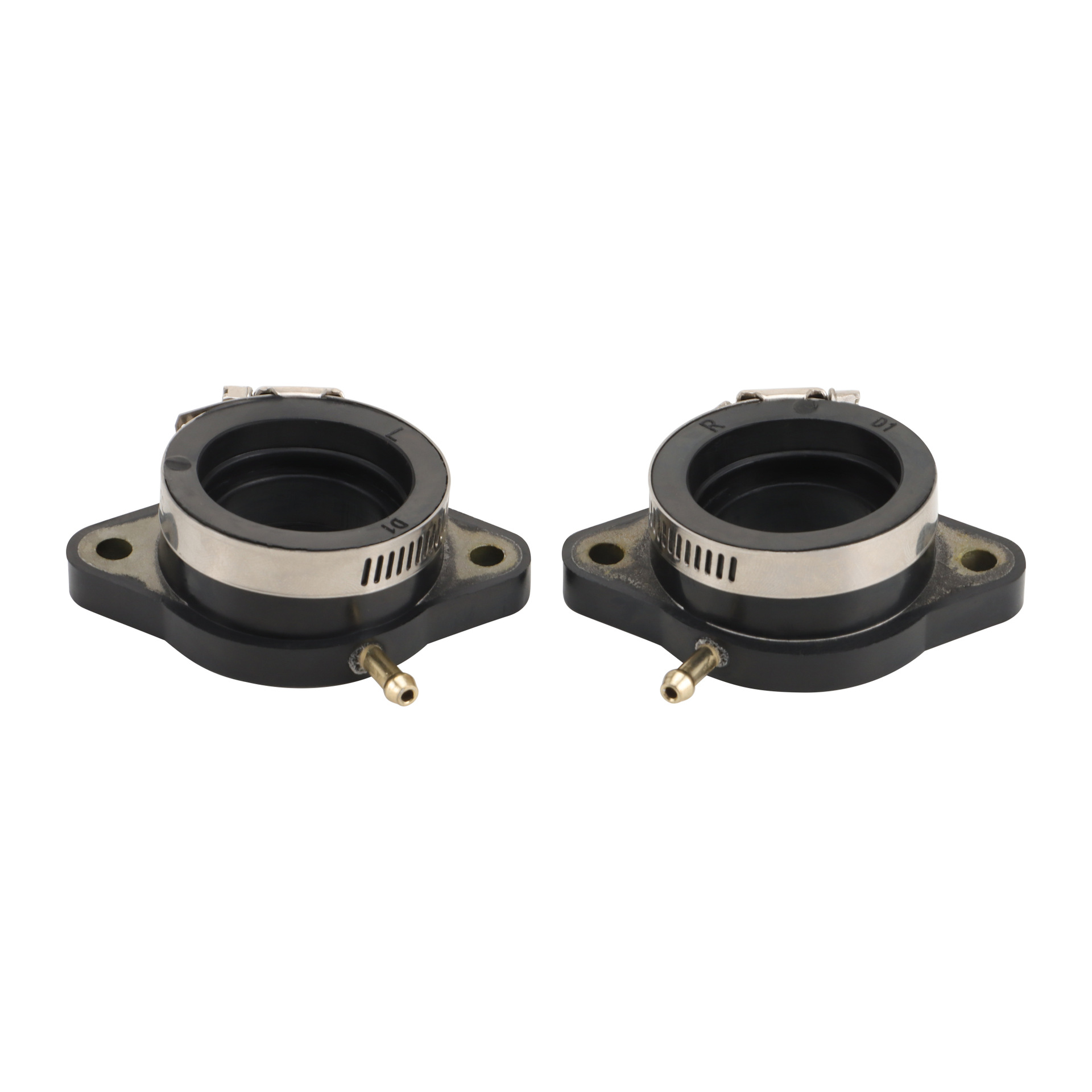 2pcs Yamaha XS650 1978-1983 Intake Manifold Carburetor Interface 3G1-