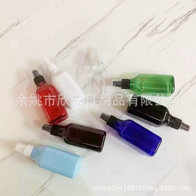 喷雾方瓶200ml化妆水喷雾瓶纯露喷雾瓶200ML酒精喷雾瓶花露水瓶