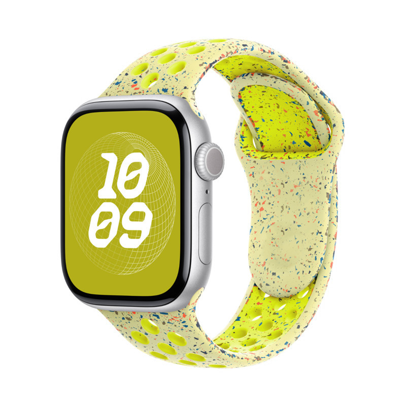 Correa deportiva de silicona Nike bicolor S11 compatible con Apple iWatch 678910SE, fabricante
