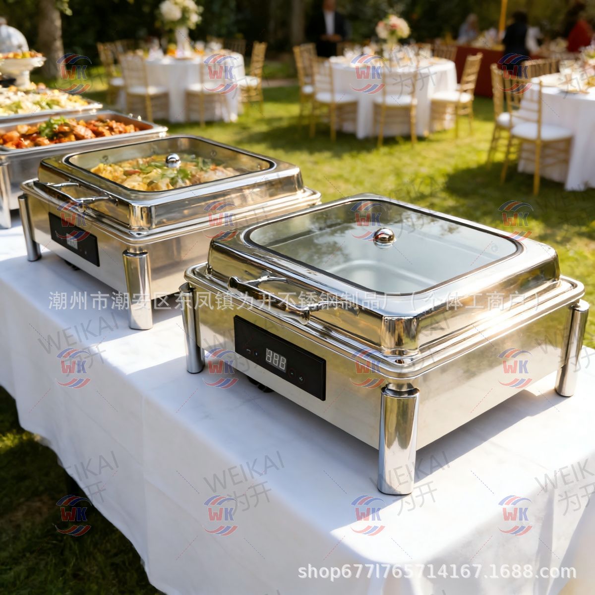 Horno buffet Amazon transfronterizo horno de calentamiento eléctrico de acero inoxidable horno Buffy comedor Hotel desayuno comercial horno térmico
