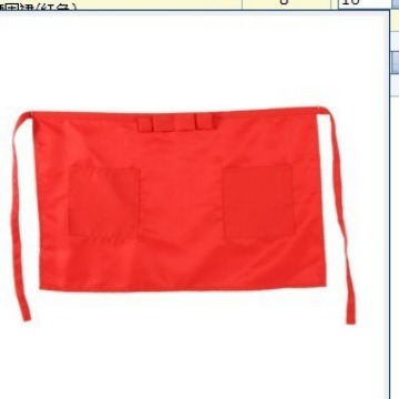 Camarero delantal medio-longitud hotel restaurante cocina Chef negro delantal camarero cintura corta mujeres