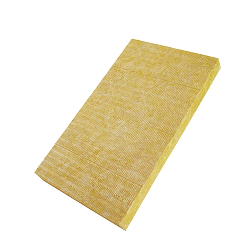 Class A fireproof rock wool insulation board indoor partition wall sound-absorbing sound insulation board curtain wall roof insulation hydrophobic rock wool board