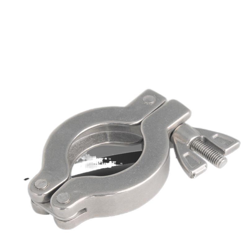 真空管夹抱箍304不锈钢快装接头固定管卡紧固快开锁紧卡箍KF25