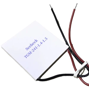 [微型冷却器TGM-241-1.4-1.5 12V1.5A 18W温差发电片耐温230度热电]