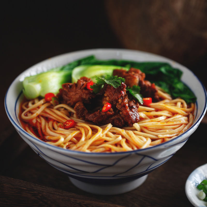 潮汕特産麦福多原汁排骨麺豊順筋道麺非揚げ物乾燥インスタントラーメン|undefined