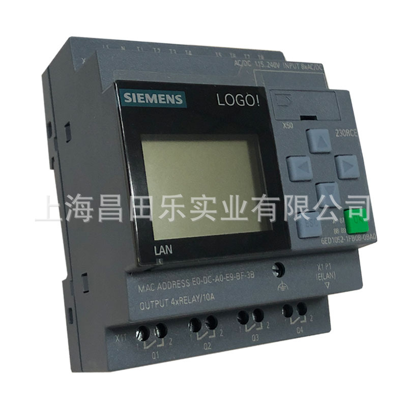 西门子LOGO智能逻辑控制模块6ED1055-1MA00-0BA0