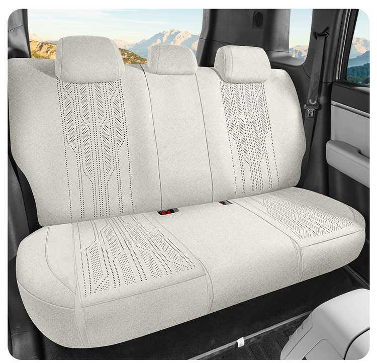 26 Types of Fang Cheng Bao Titanium 3 Rams Special Car Seat Cushions, Universal for All Seasons, Semi-Covered Perforated Breathable Seat Covers