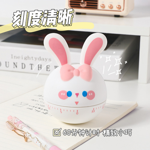 Cartoon tumbler timer student self-discipline time manager kitchen reminder alarm clock mechanical timer wholesale