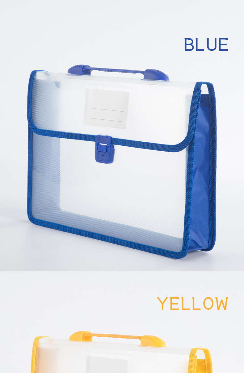 Document Bag in Use