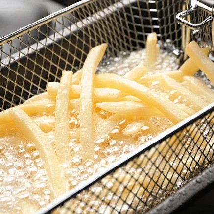 Freidora eléctrica de escritorio comercial de doble cilindro de control de temperatura de precisión freidora eléctrica freidora de barras de aceite equipo de snack comercial
