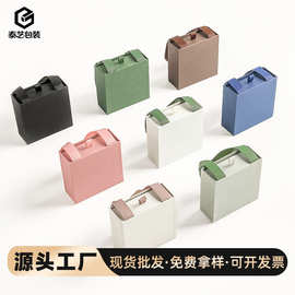 现货批发手提抽屉盒项链戒指可印LOGO首饰盒耳钉抽拉盒饰品包装盒