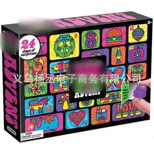Новый Needoh Advent Calendar 2026 Needoh Advent Calendar Сжимающая игрушка Dong Dong Le