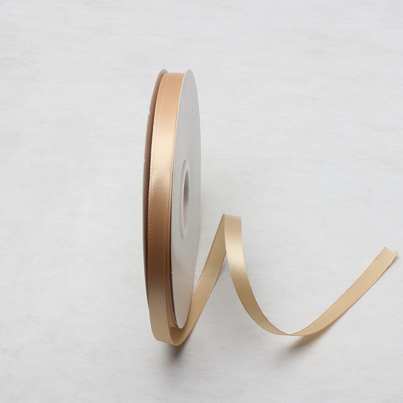 Huaxi cinta de poliéster de color sólido material de embalaje ramo de flores cinta de color sólido pastel cinta caja de regalo corbata