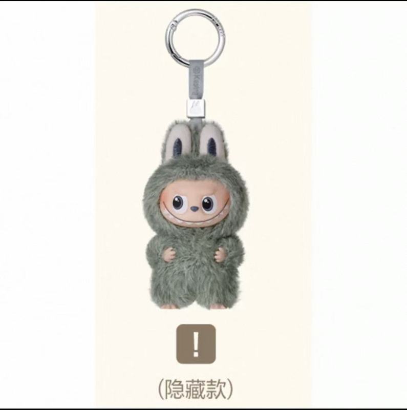 labubu4代新款迷你钥匙扣搪胶毛绒玩具玩偶公仔挂件礼物工厂批发|undefined