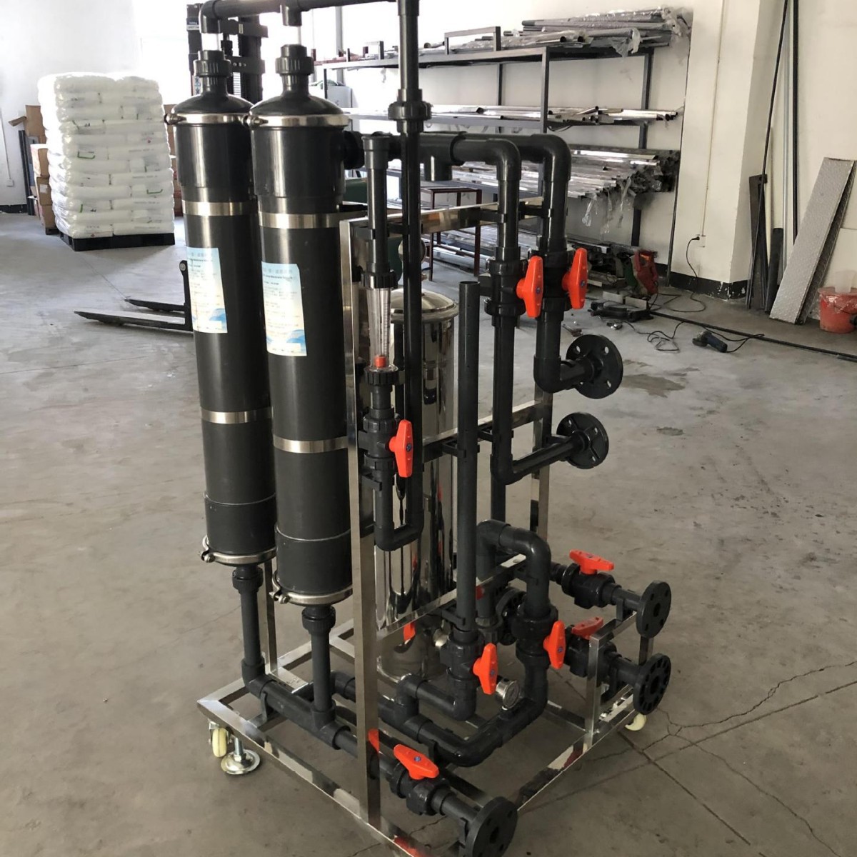 新品超滤机6040电泳超滤膜中空纤维 6寸超滤膜滤芯大流量