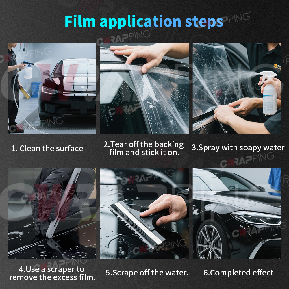Motorcycle Rear Box Personalized Skull Camouflage Body Film Painted Car Color-Changing Film Modification Sticker Hood