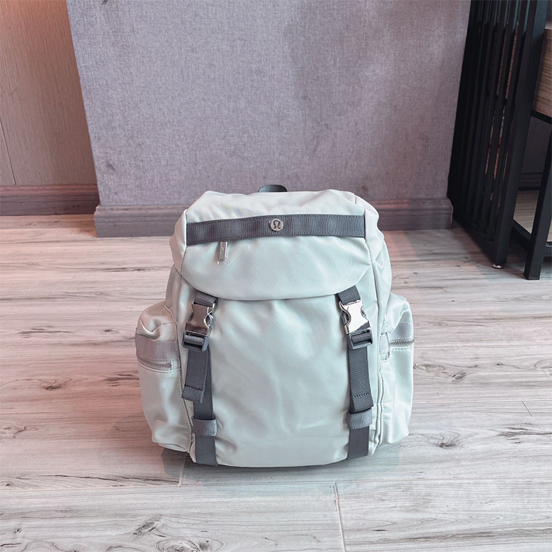 lululemon双肩包女wunderlust14L/25L盖帽双肩背包书包大容量露露|undefined