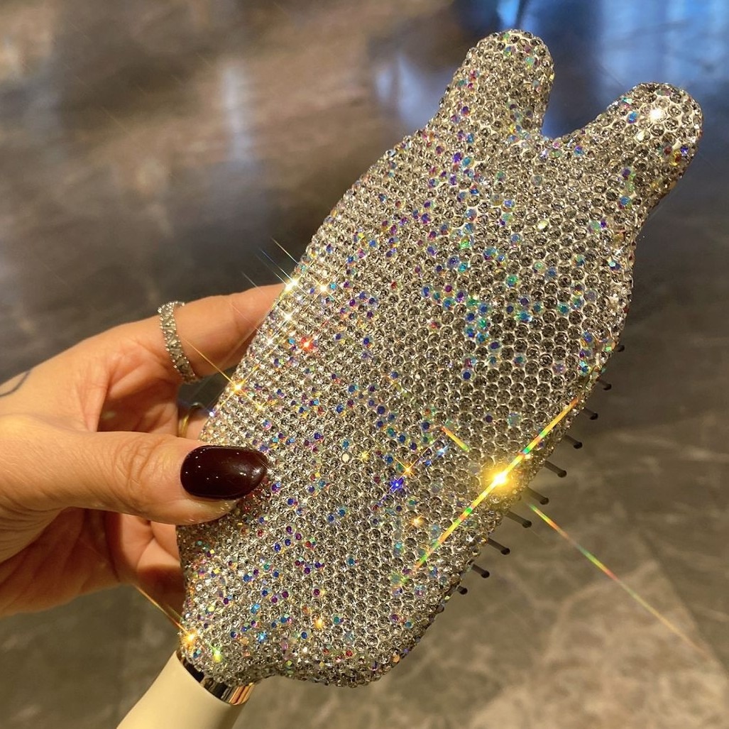 Pein de masaje de airbag doméstico cuero cabelludo cabello largo rizos de cabello de aire de diamantes de fabricación de comercio exterior transfronterizo venta directa de cabello de cabello suelto