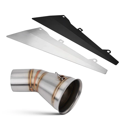 Stainless Steel Small Mid-Section, Non-Destructive — Motorcycle exhaust pipe