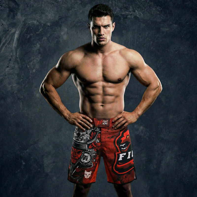 Rouhou MMA Fighting New Daily Shorts, Durable, Quick-Dry, Men's UFC Fitness Elastic Competition Boxing Shorts Rouhou MMA Fighting New Daily Shorts, Durable, Quick-Dry, Men's UFC Fitness Elastic Competition Boxing Shorts