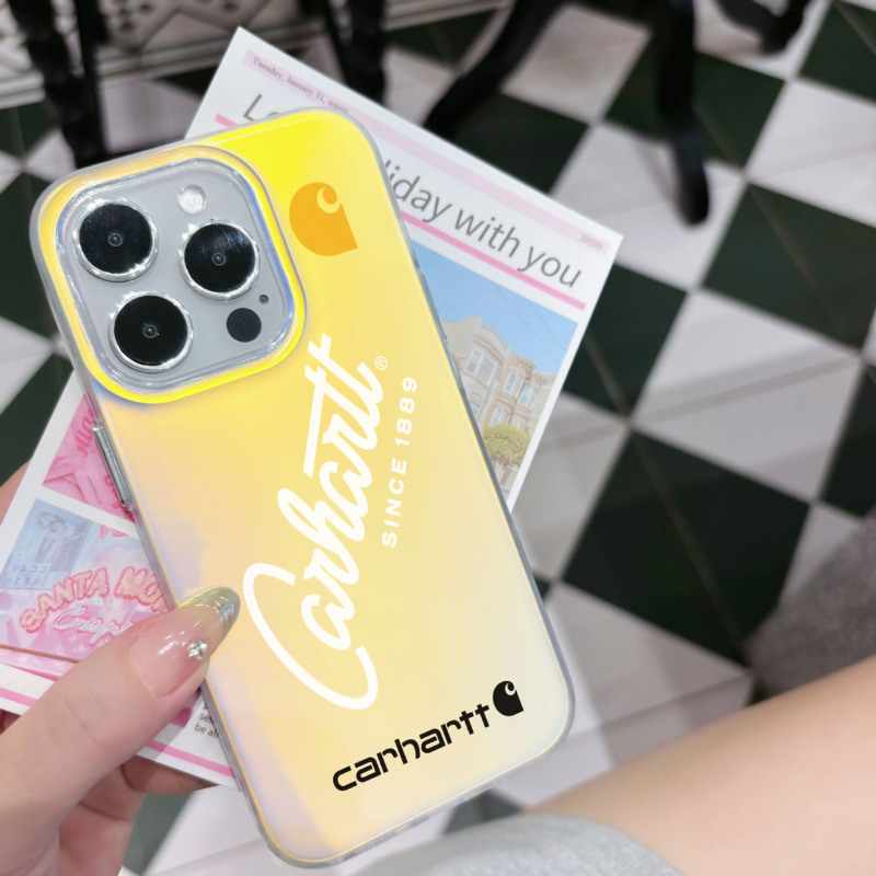 Suitable for Iphone17 Mobile Phone Case Iphone15Promax112141316 Cross-Border Chameleon Imd Carhartt