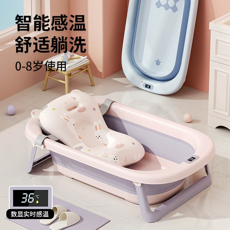 bañera para bebés bañera plegable para bebés artículos para bebés domésticos bañera de plástico más bañera grande para niños pequeños