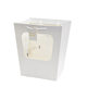 Trapezoid window handbag creative flower bouquet packaging bag window gift bag hand gift bag toy bag wholesale